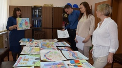 28 рисунков поступили на конкурсы Вейделевского района на тему выборов