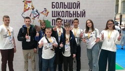 Школьник из Вейделевского района принял участие в фестивале РДШ в Москве